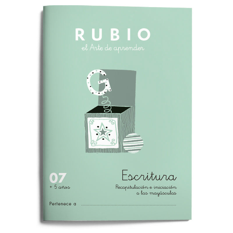 Escritura RUBIO 07. Rubio Silvestre, Ramon (Editorial Rubio) 9788417427481