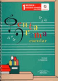 Pentagrama Escolar Música 1: Educación Primaria. Ciclo Inicial. Amat, Carme, Casanova, Anna (Editorial de Música Boileau, S.L.) 9788480207638