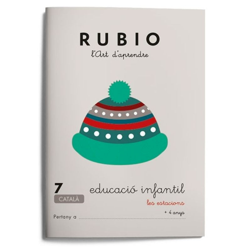 Educació Infantil 7. Les estacions (català). Aa. Vv. (Editorial Rubio) 9788489773721
