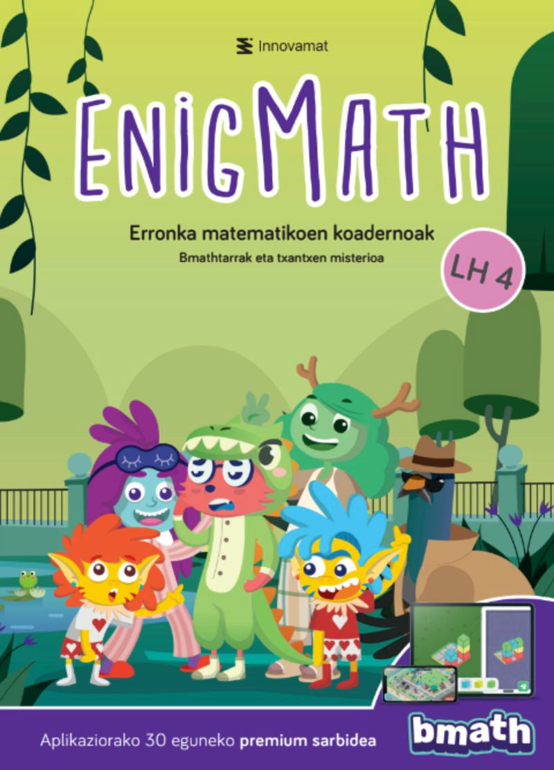 Lh 4 - Enigmath. Batzuk (Innovamat) 9791370059835
