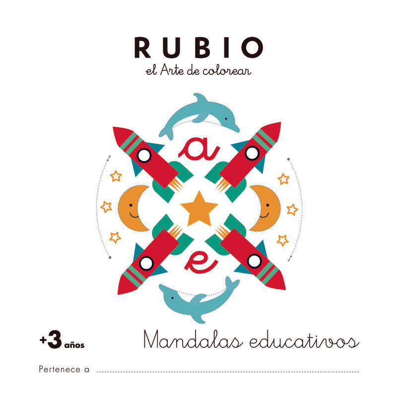 Mandala educativo +3 años. Aa. Vv. (Editorial Rubio) 9788416744077