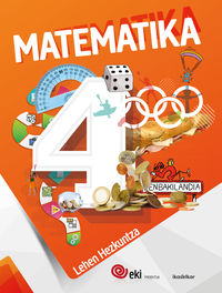 EKI LH 4. Matematika 4 (Pack). Batzuk (Ikaselkar) 9788417538347 Imagen principal del producto