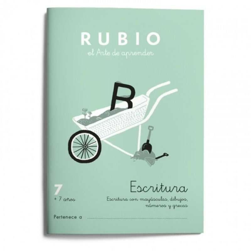 Escritura RUBIO 7. Rubio Silvestre, Ramon (Editorial Rubio) 9788417427580