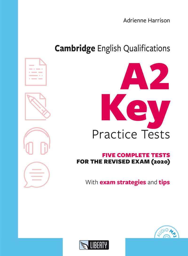A2 Key Practice Tests. Aa. Vv. (Liberty Books) 9788899279899 Imagen principal del producto