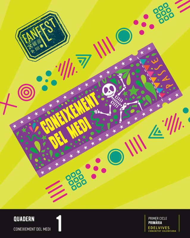 Projecte: FanFest. Coneixement del medi 1 - Quadern. Aa. Vv. (Editorial Luis Vives (Edelvives)) 9788414039328