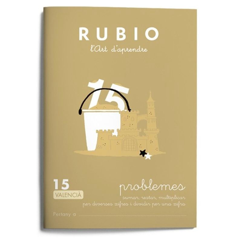 Problemes RUBIO 15 (valencià). Aa. Vv. (Editorial Rubio) 9788416744640