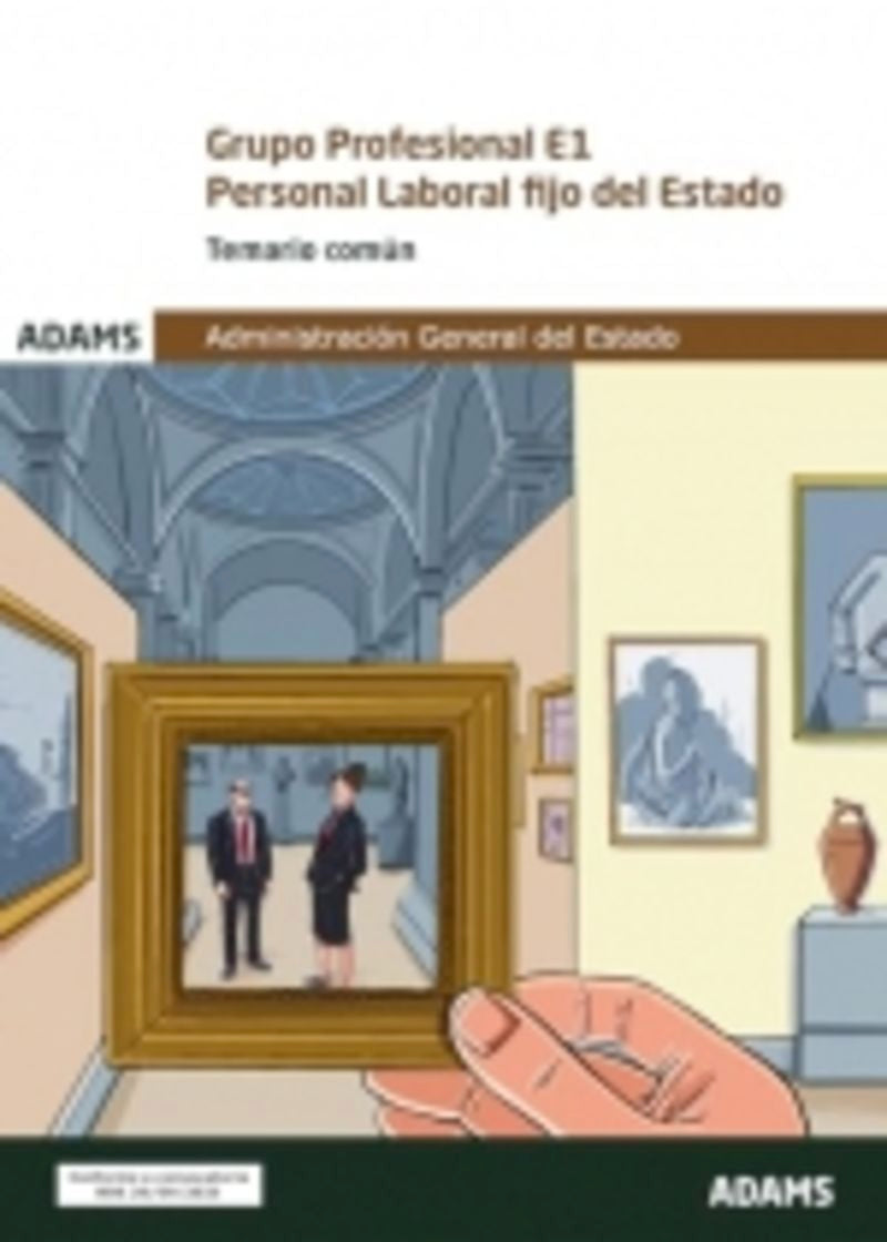 Temario Común Grupo profesional E1. Personal laboral fijo del Estado Imagen principal del producto