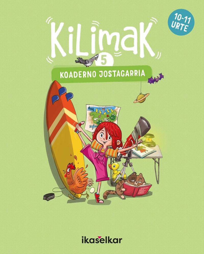 Kilimak 5. Koaderno jostagarria (10-11 urte). Batzuk (Ikaselkar) 9788418978562