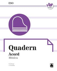 Acord. Quadern - Música 4 ESO (A prop). Aa. Vv. (Editorial Teide, S.A.) 9788430772377