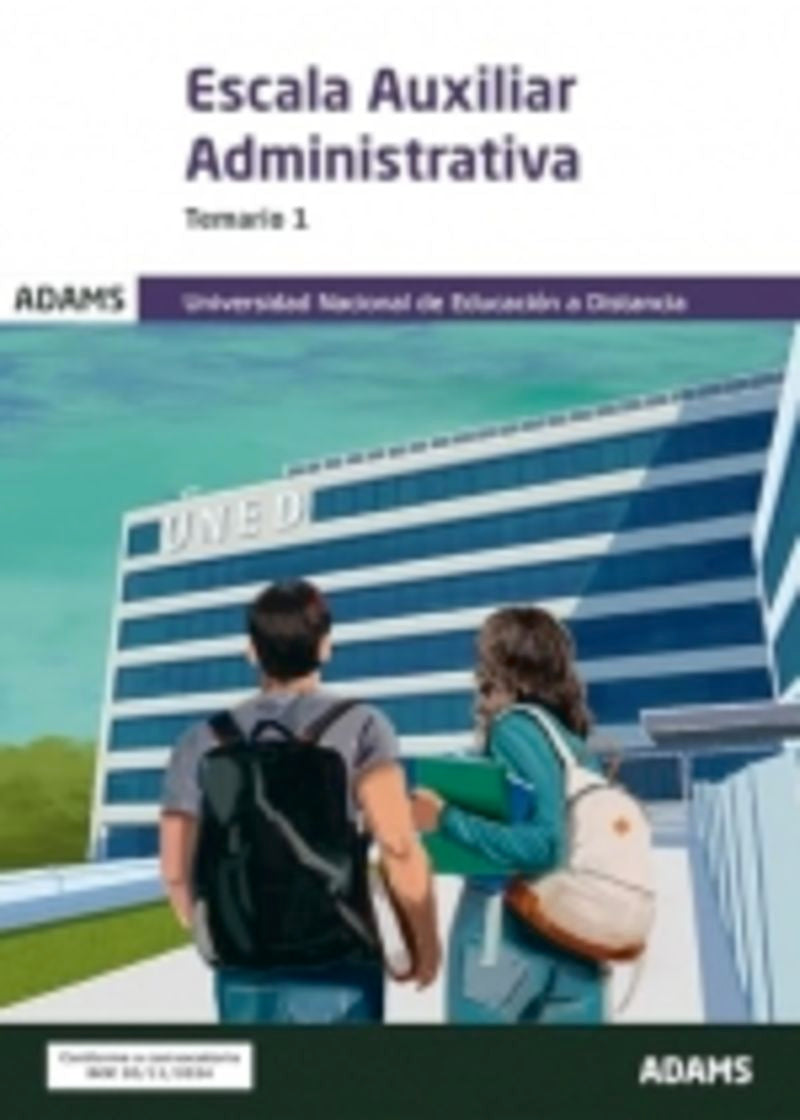 Temario 1 Escala Auxiliar Universidad a Distancia (UNED)