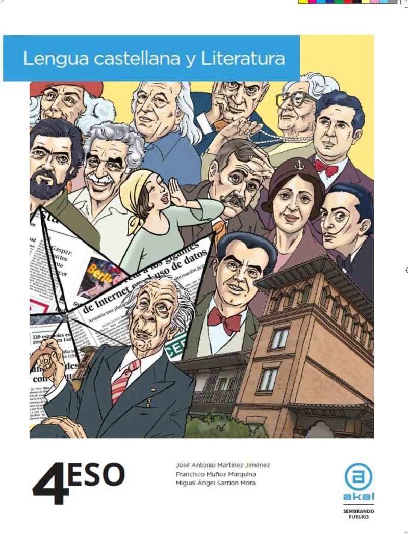 ESO 4º Lengua Castellana y Literatura (Trimestres). Martinez, Muñoz, Sarrion (Ediciones Akal) 9788446053682