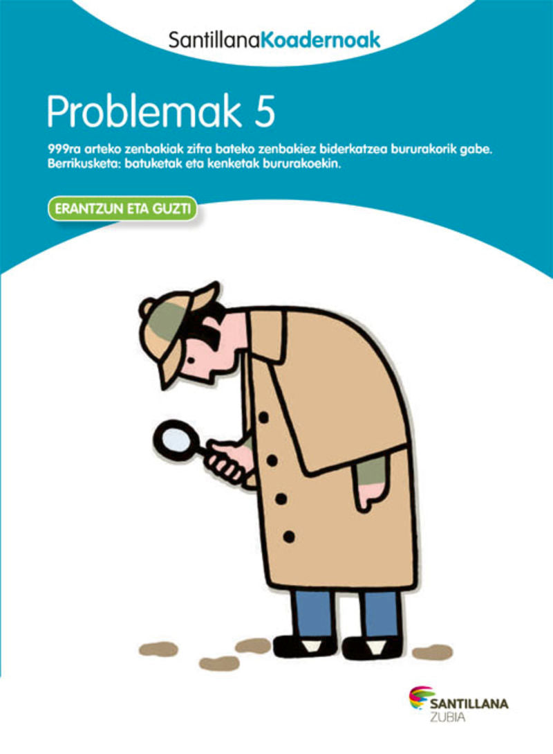 Lh 2 - Matematikako Problemak 5 (Zubia) - 9788498943283 Imagen principal del producto