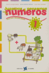 Jugamos y pensamos con los números 1. Burgos Alonso, Victor Manuel, Martinez Montero, Jaime, Perez Gonzalez, Jesus (Editorial La Calesa) 9788481051094