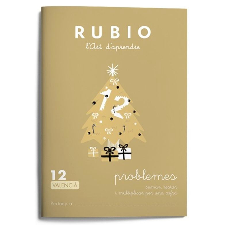 Problemes RUBIO 12 (valencià). Aa. Vv. (Editorial Rubio) 9788416744619