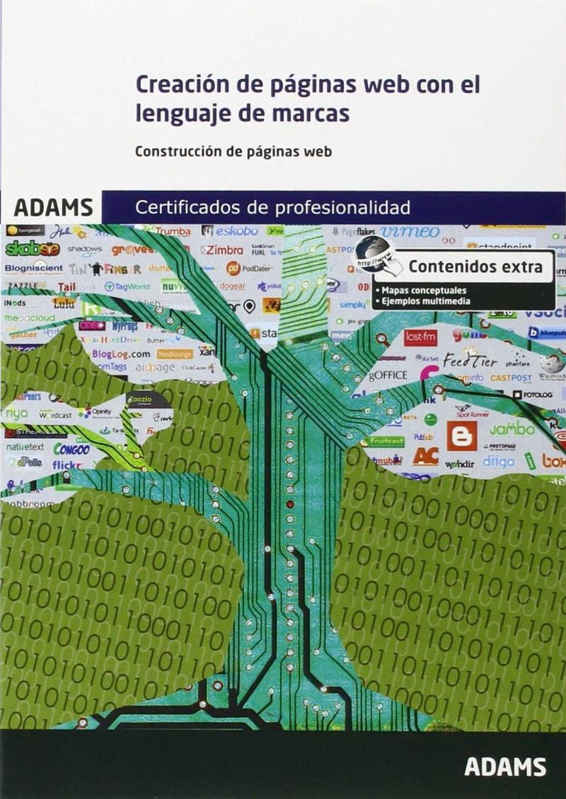 Creación de páginas web con el lenguaje de marcas: certificado de profesionalidad de confección y publicación de páginas web Imagen principal del producto