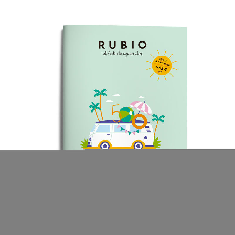 Vacaciones RUBIO (5.º de Primaria). Aa. Vv. (Editorial Rubio) 9788418964701