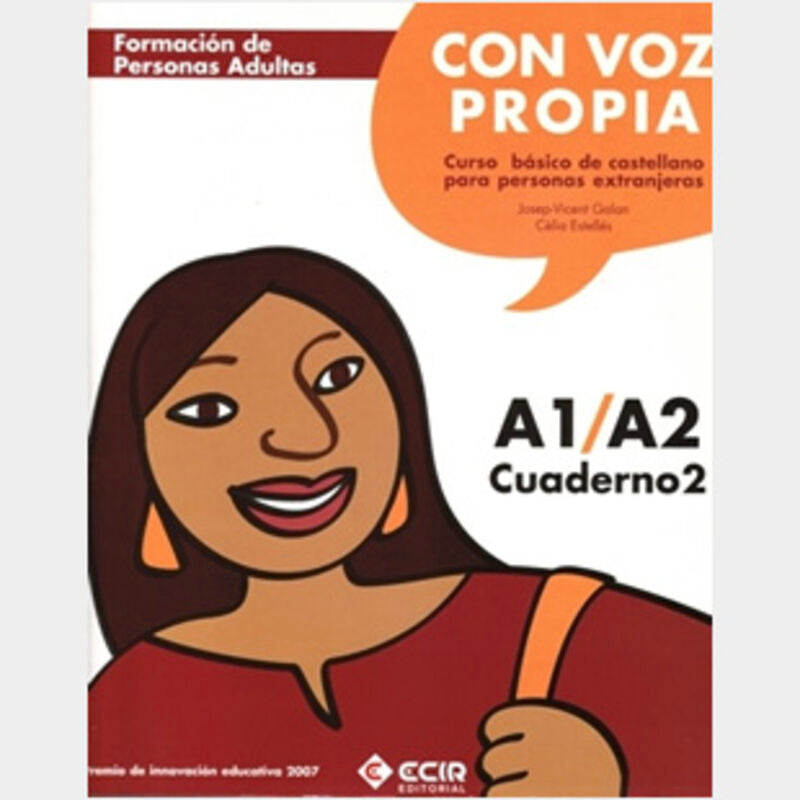 Con Voz Propia- Cuaderno 2: Formación de Personas Adultas. Aa. Vv. (Editorial Ecir S.A.) 9788498263688 Imagen principal del producto