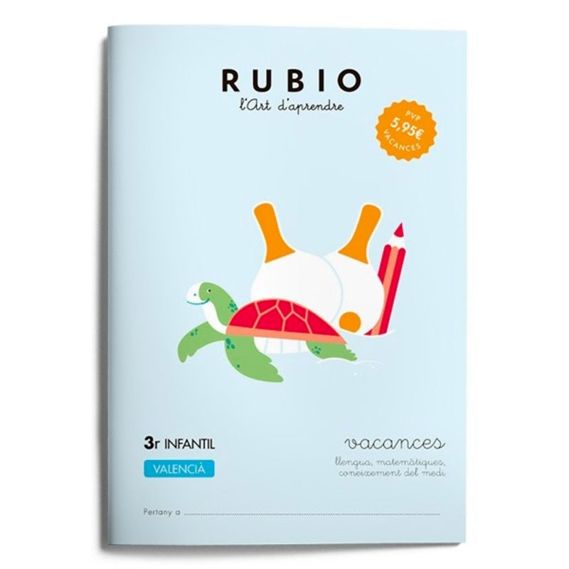 Vacances RUBIO 5 anys (valencià). Aa. Vv. (Editorial Rubio) 9788416744268 Imagen principal del producto