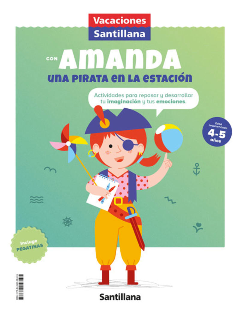 VACACIONES 4 INFANTIL 4 AÑOS. Aa. Vv. (Santillana Educación, S.L.) 9788468058405