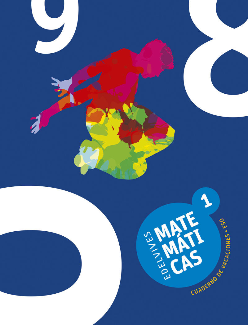 Cuaderno de Vacaciones Matemáticas 1.º ESO. Aa. Vv. (Editorial Luis Vives (Edelvives)) 9788414008355