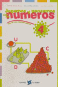 Jugamos y pensamos con los números 4. Burgos Alonso, Victor Manuel, Martinez Montero, Jaime, Perez Gonzalez, Jesus (Editorial La Calesa) 9788481051124