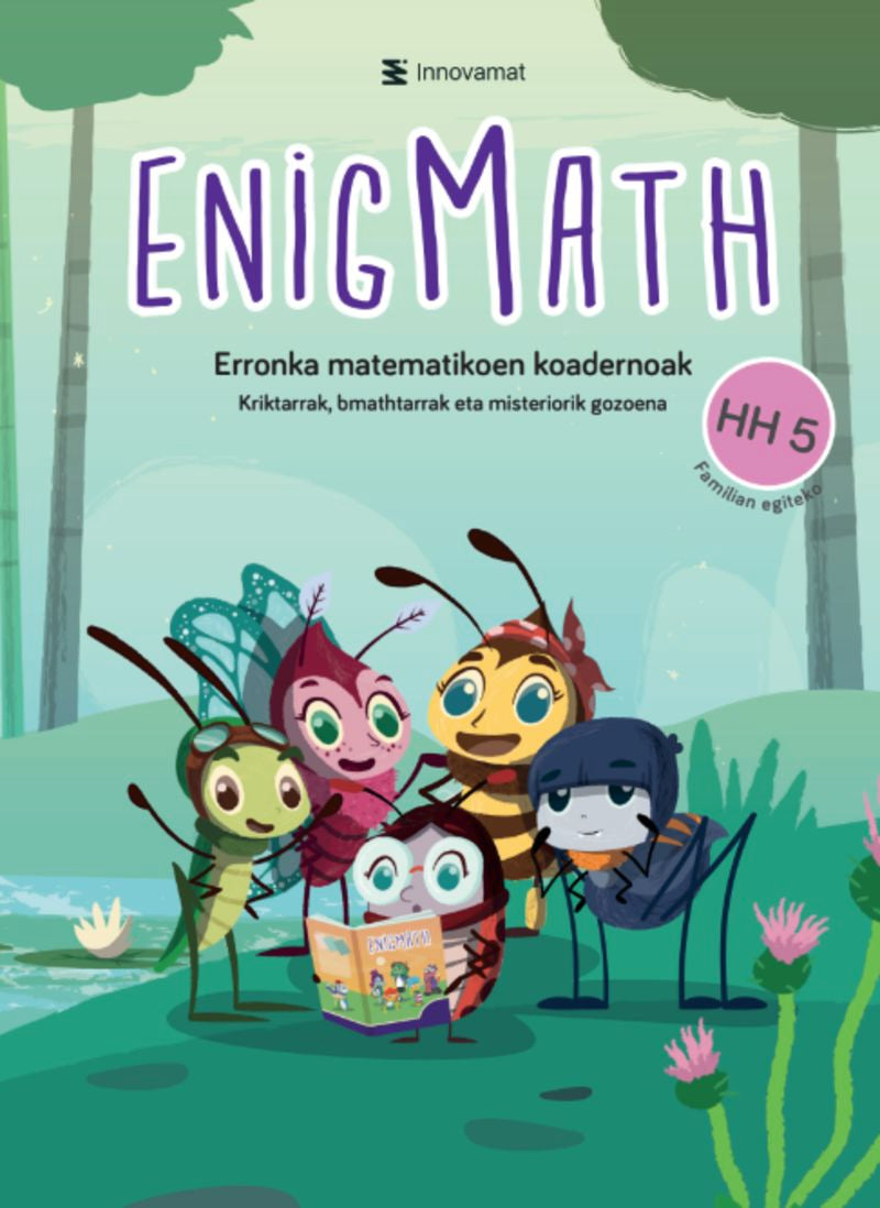 5 Urte - Enigmath. Batzuk (Innovamat) 9791370059798 Imagen principal del producto