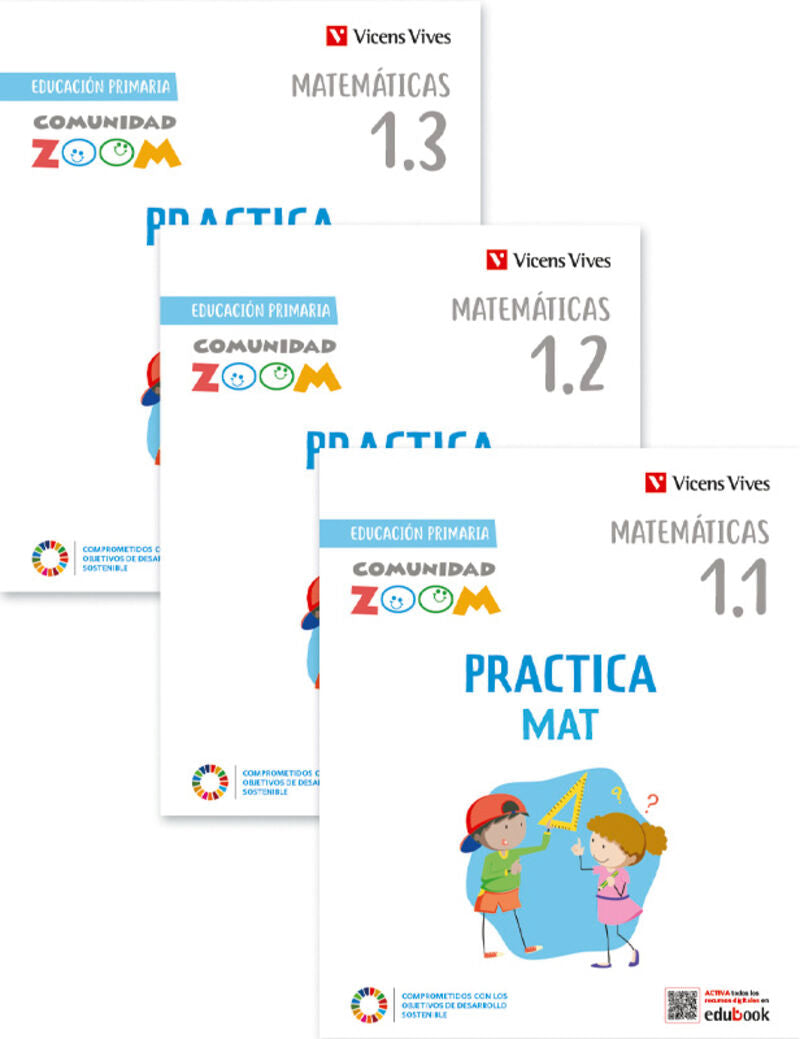 Ep 1 - Matematicas (Trim)  - Practica Mat - Comunidad Zoom. Aa. Vv. (Vicens-Vives) 9788468281018