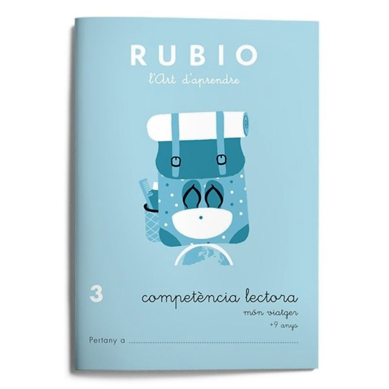 Competència lectora 3. Món viatger (català). Rubio Polo, Enrique (Editorial Rubio) 9788415971696 Imagen principal del producto