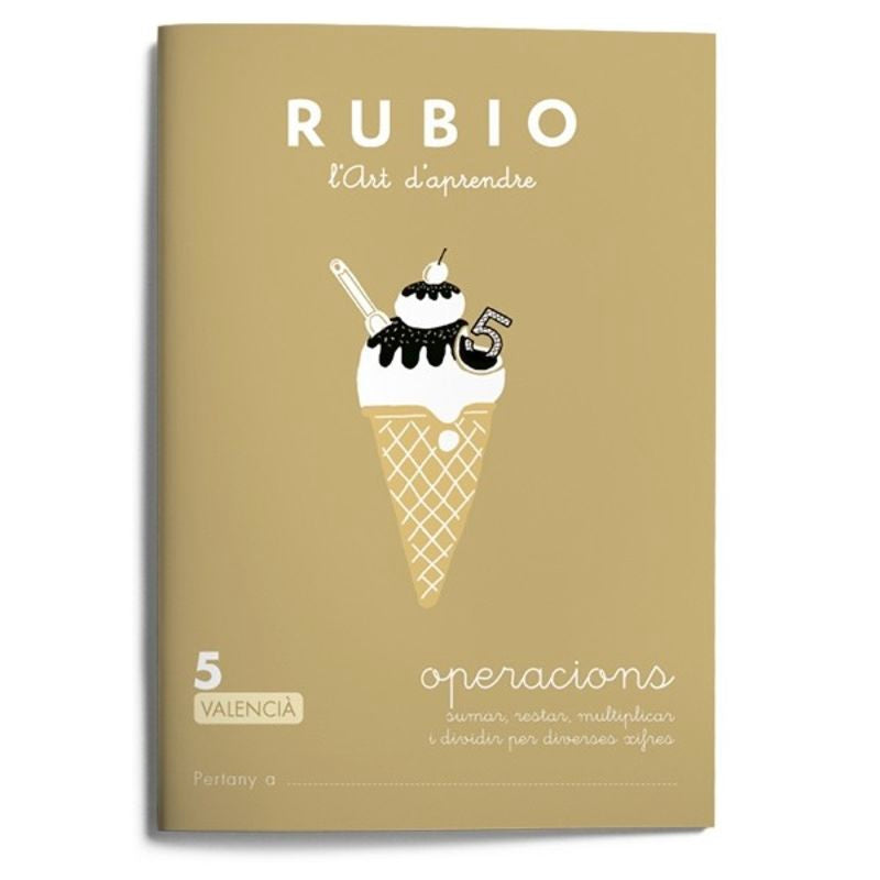 Operacions RUBIO 5 (valencià). Aa. Vv. (Editorial Rubio) 9788416744527