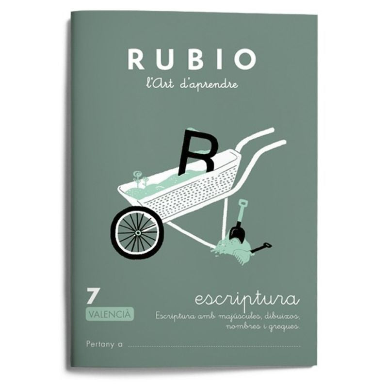 Escriptura RUBIO 7 (valencià). Aa. Vv. (Editorial Rubio) 9788416744862 Imagen principal del producto