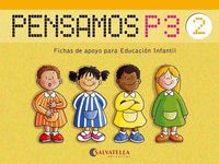 Pensamos P3 - 2. Aa. Vv. (Salvatella) 9788484126768 Imagen principal del producto