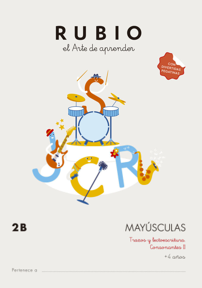 Mayúsculas RUBIO 2B. ENRIQUE RUBIO POLO, SLU (Editorial Rubio) 9788417427207