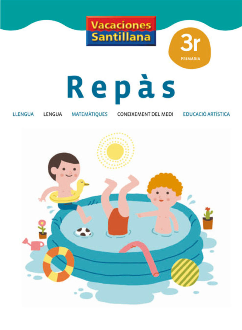 VACACIONES SANTILLANA 3 PRIMARIA REPAS. Aa. Vv. (Grup Promotor, S.L.) 9788484355366 Imagen principal del producto