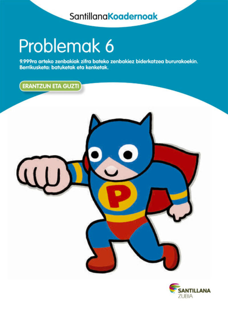 Lh 2 - Matematikako Problemak 6 (Zubia) - 9788498943290
