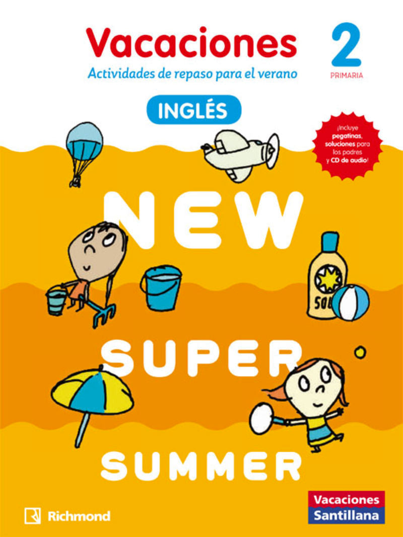 NEW SUPER SUMMER SB 2 + AUDIO. Aa. Vv. (Richmond) 9788466822992 Imagen principal del producto