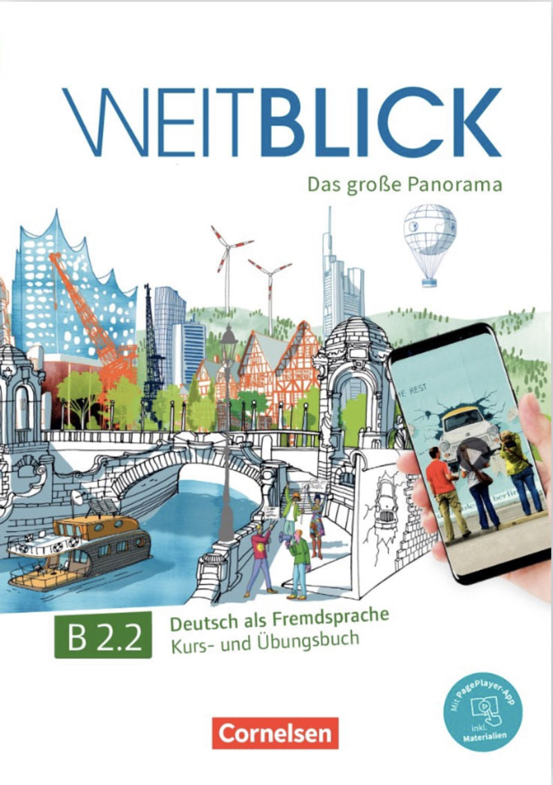 Weitblick B2.2 +Arbeisbuch. Aa. Vv. (Cornelsen) 9783061208905 Imagen principal del producto