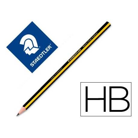 ✅ Lápices de grafito marca Staedtler Triplus Slim triangular 183-HB - Caja 12 Unidades Imagen principal del producto