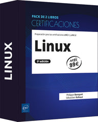 Linux: Pack de 2 libros: Preparación para las certificaciones LPIC-1 y LPIC-2 (5ª edición)