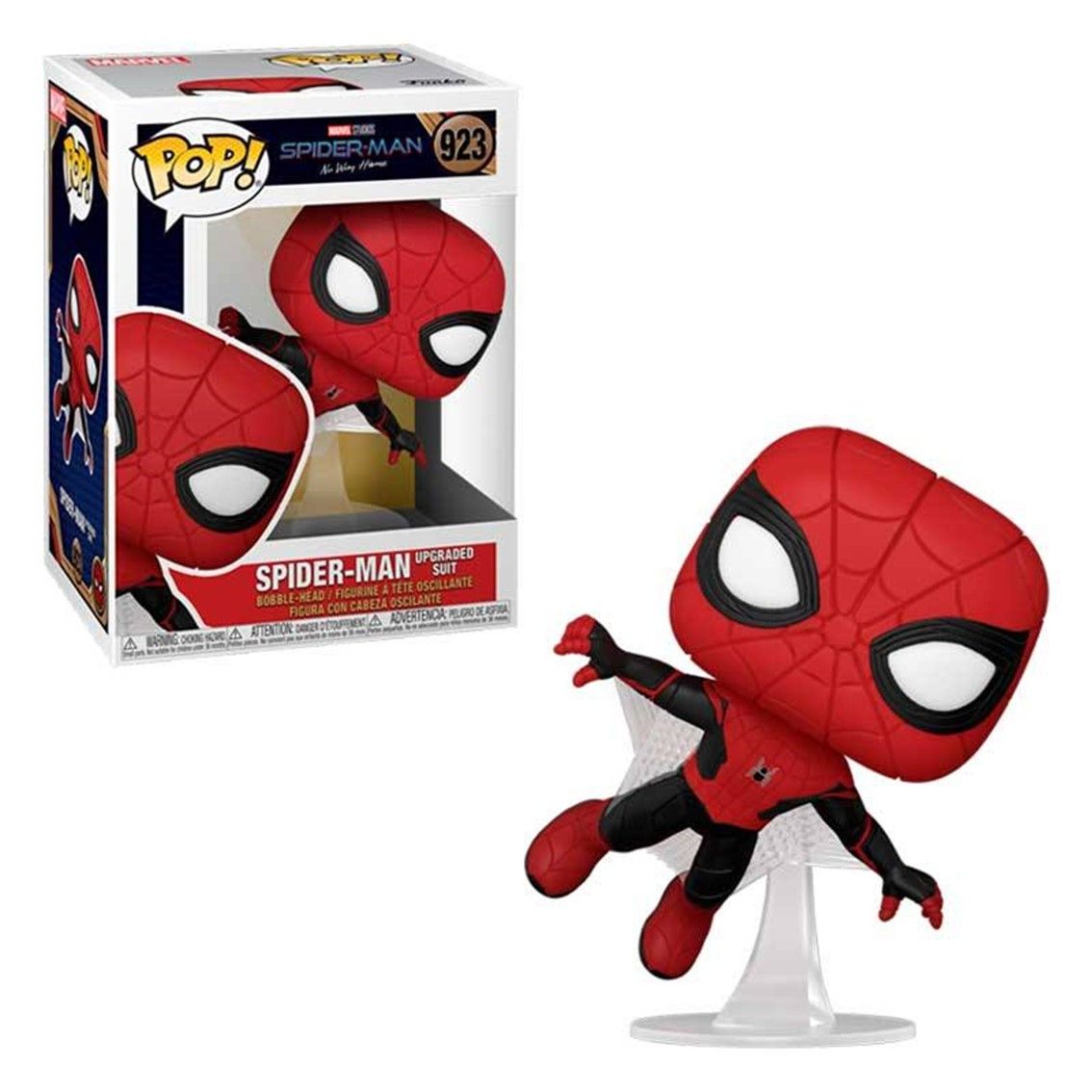 🕷️ FUNKO POP! SPIDER-MAN (UPGRADED SUIT) - MARVEL