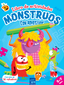 Monstruos: Libro de actividades con adhesivos y escenarios desplegables