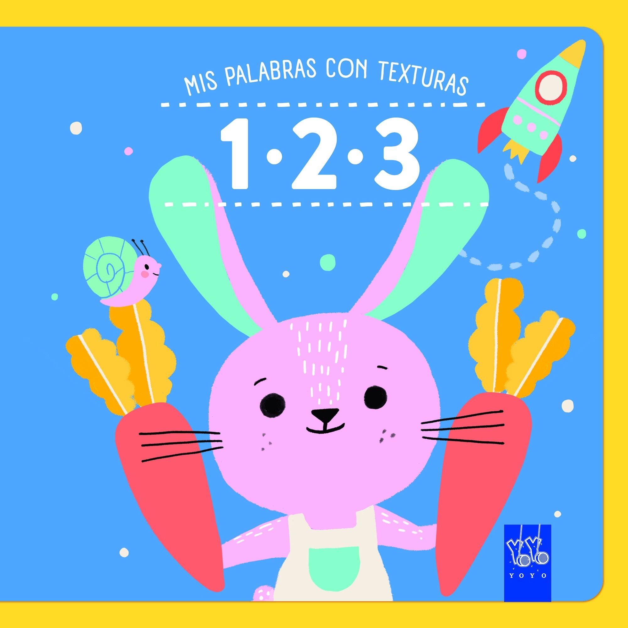 1, 2, 3. Texturas. YOYO (Yoyo) 9788408265580 Imagen principal del producto