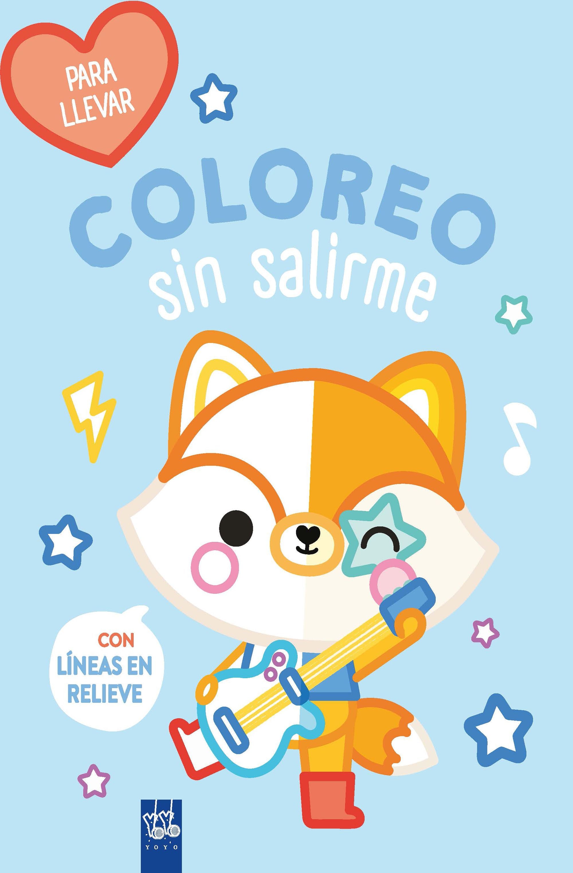 Coloreo sin salirme-Para llevar. Zorro. YOYO (Yoyo) 9788408264088 Imagen principal del producto