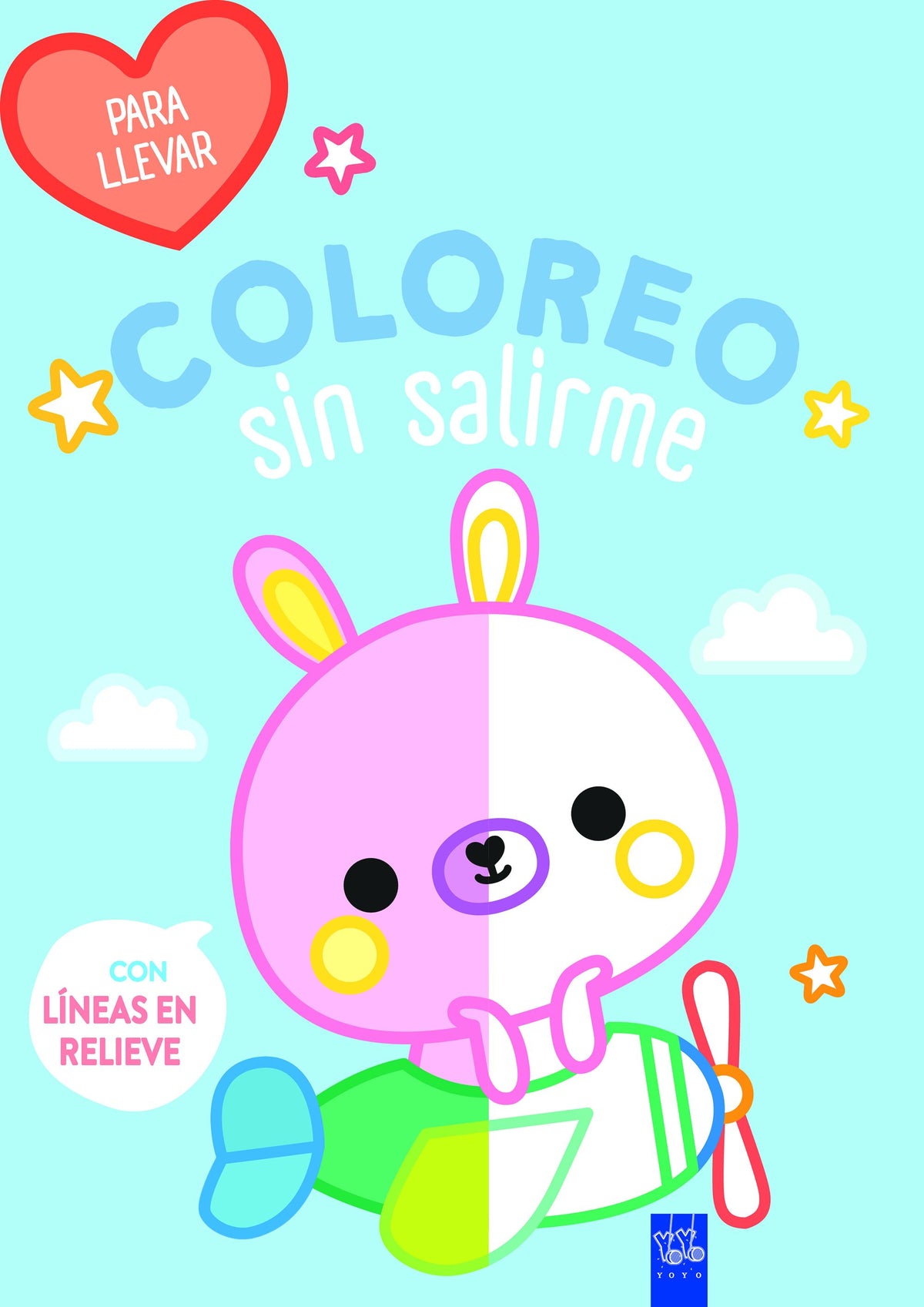 Coloreo sin salirme-Para llevar. Conejo. YOYO (Yoyo) 9788408278115