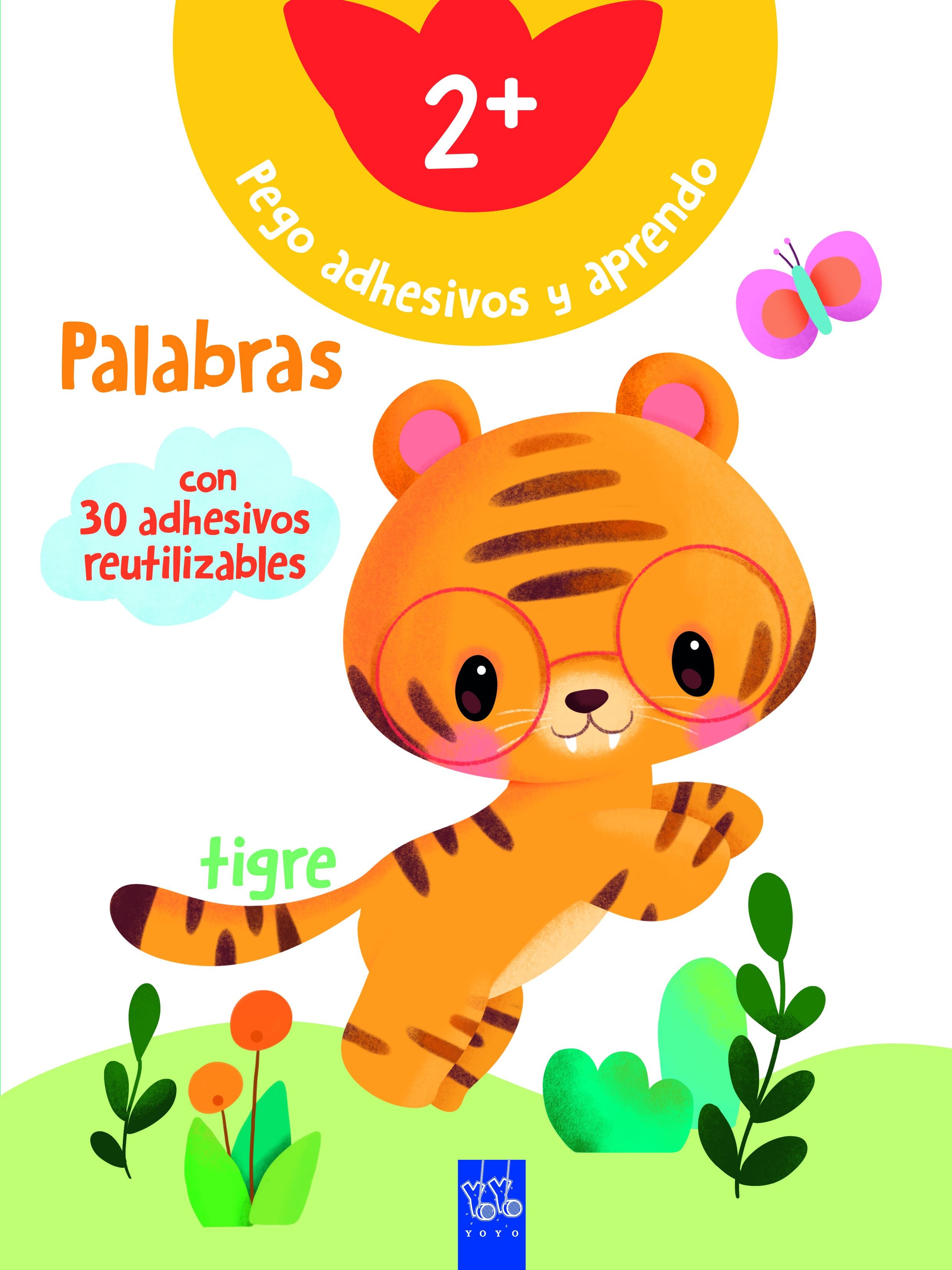Pego adhesivos y aprendo. Palabras +2. YOYO (Yoyo) 9788408281085 Imagen principal del producto