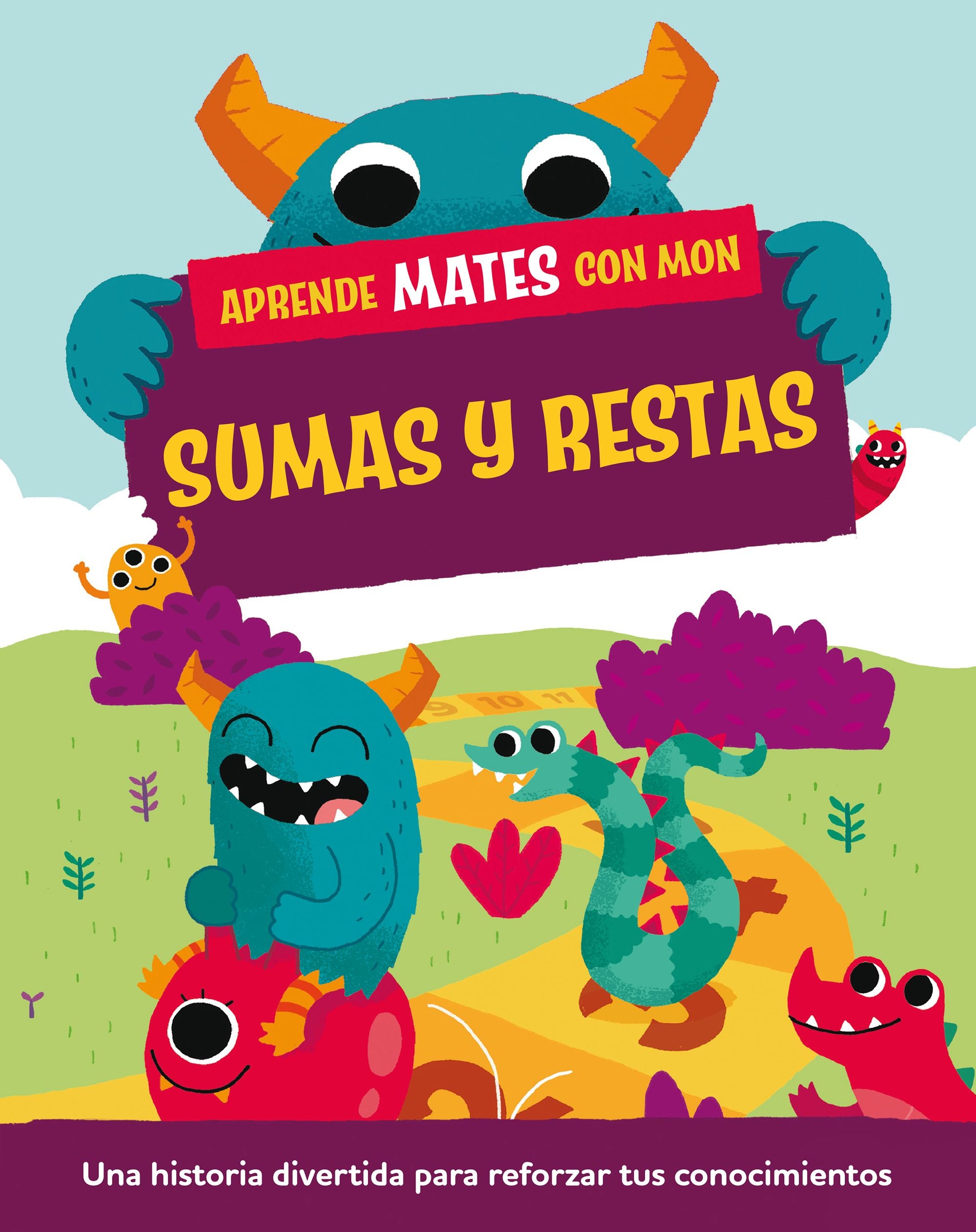 Aprende mates con Mon. Sumas y restas. Paul Mason (Planeta Junior) 9788408295730 Imagen principal del producto