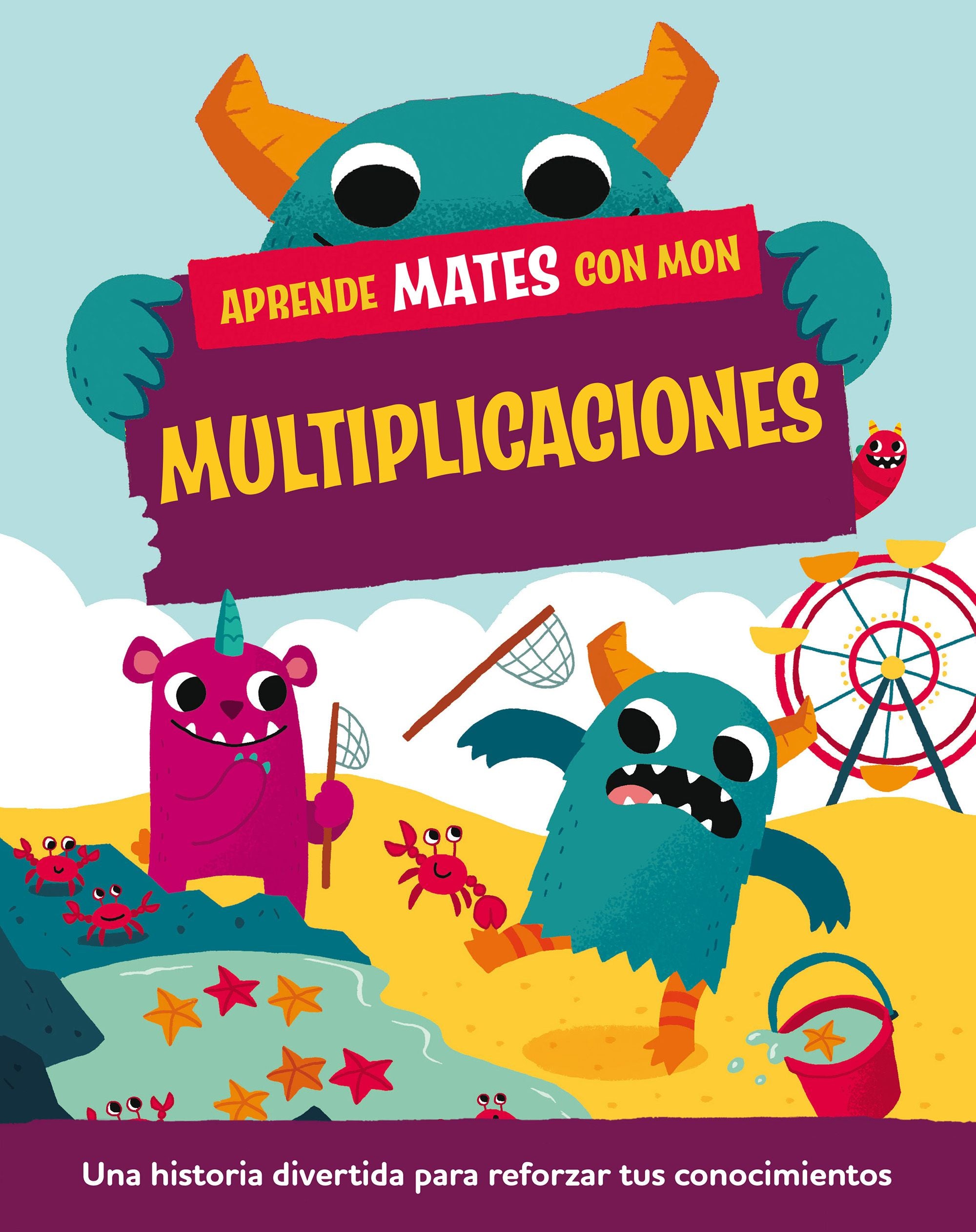 Aprende mates con Mon. Multiplicaciones. Paul Mason (Planeta Junior) 9788408295747 Imagen principal del producto