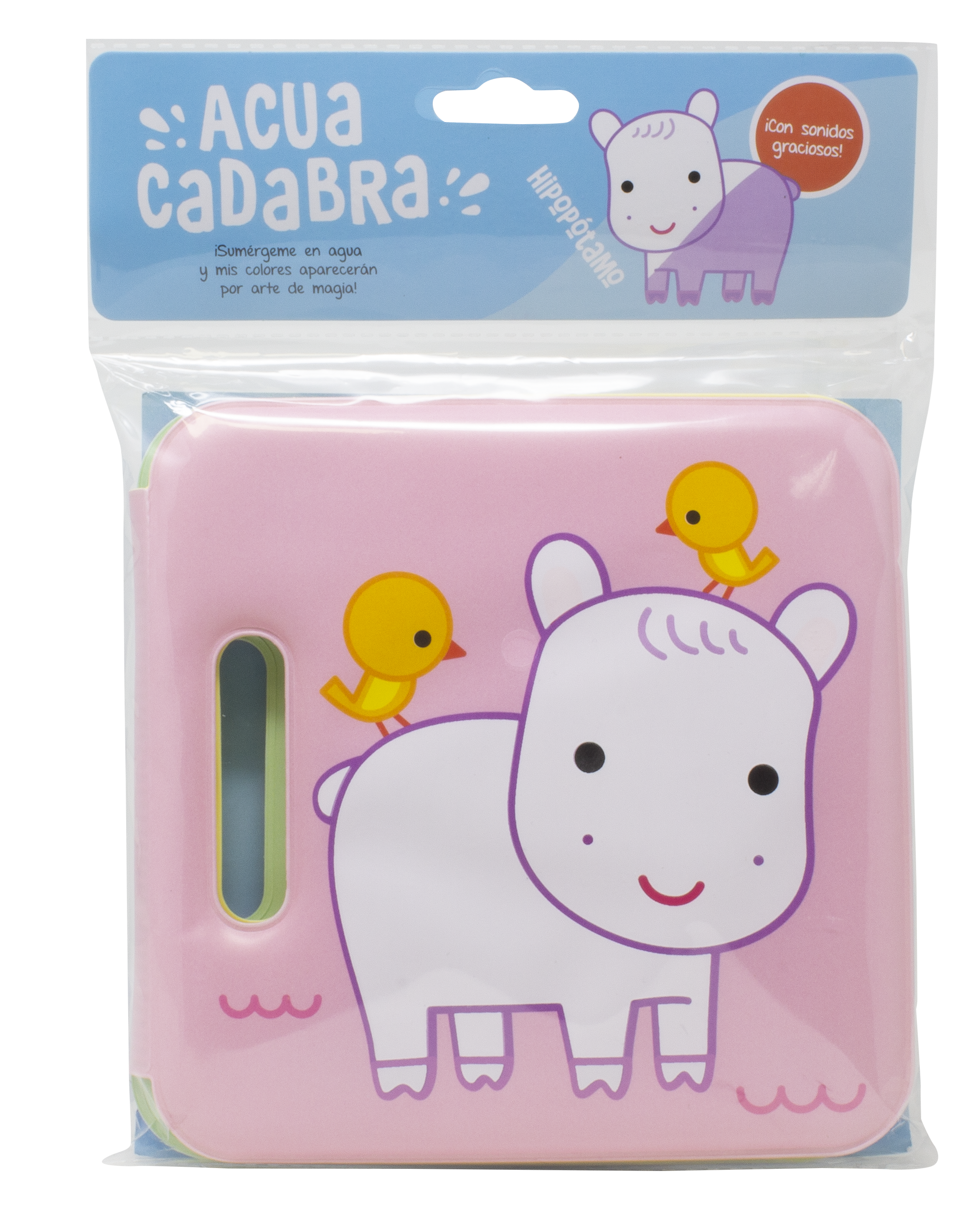 Acuacadabra. Hipopótamo: Libro de baño. YOYO (Yoyo) 9788408297055 Imagen principal del producto