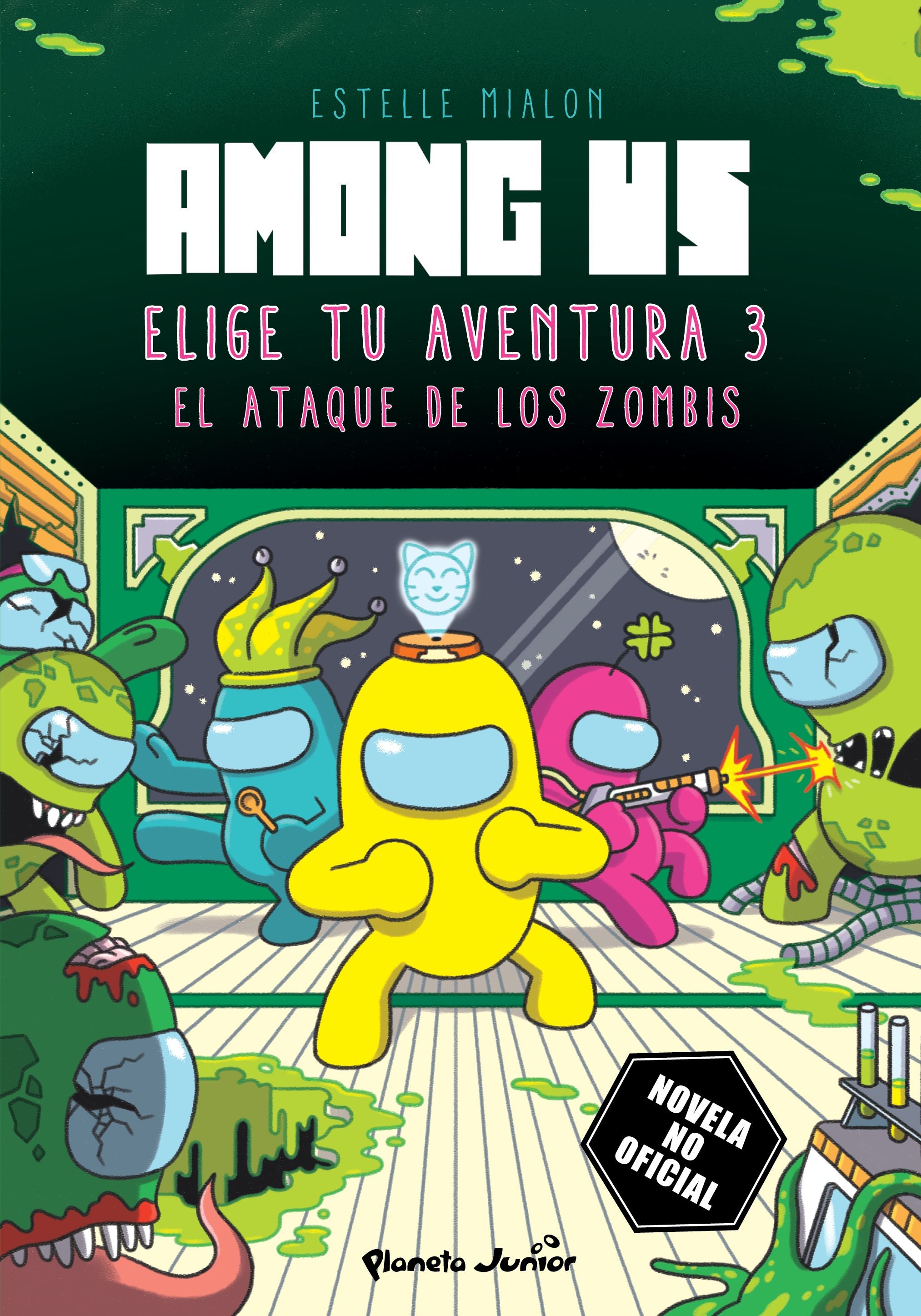 Among Us. Elige tu aventura 3: El ataque de los zombis. Estelle Mialon (Planeta Junior) 9788408285373 Imagen principal del producto
