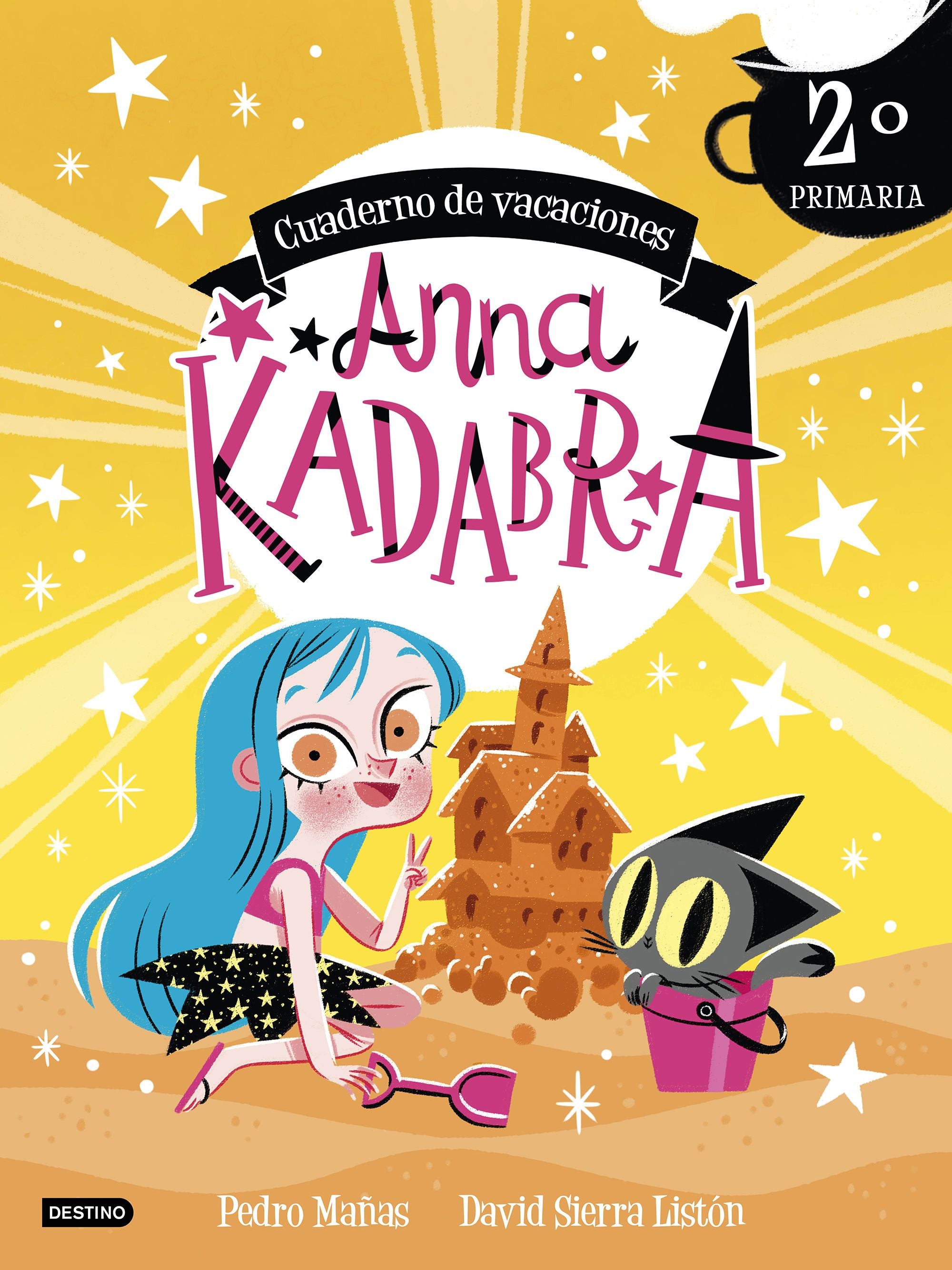 Anna Kadabra. Cuaderno de vacaciones. 2º de primaria. Pedro Mañas (Destino Infantil & Juvenil) 9788408253433 Imagen principal del producto