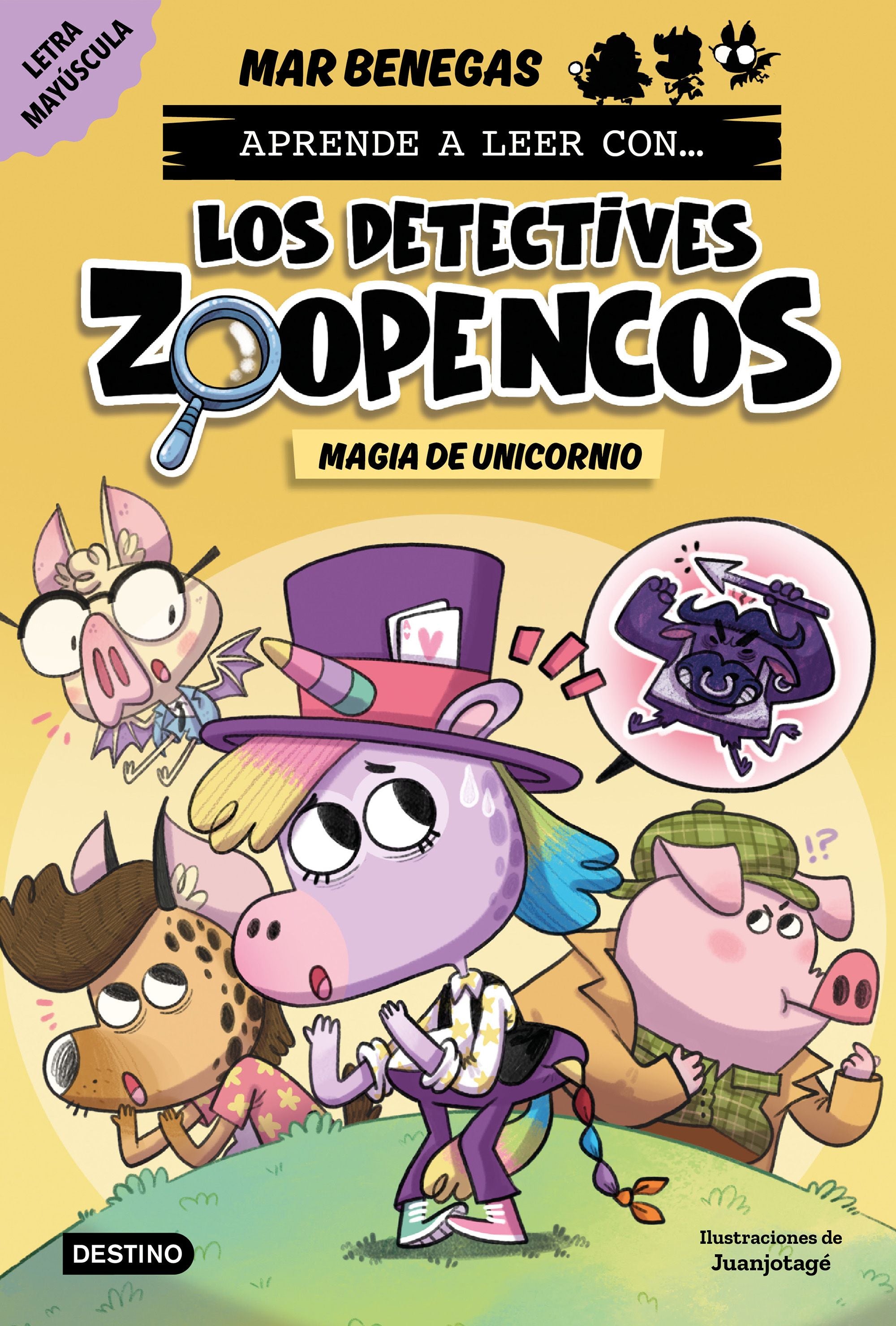 Aprender a leer con... Los Detectives Zoopencos 4. Magia de unicornio. Mar Benegas (Destino Infantil & Juvenil) 9788408278481